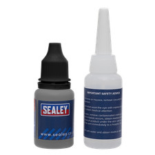 Sealey Fast-Fix Black Filler & Adhesive Reinforcing & Filling Feature SCS908