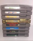 (Untested) Lot of 8 Vintage Nintendo Entertainment System NES Game Cartridges