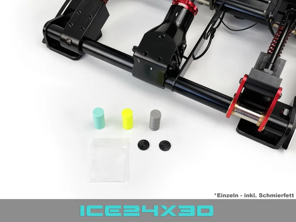 Performance Elastomer Kit für Fanatec ClubSport V3 Pedale – Upgrade Bremsgefühl - Bild 3 von 4