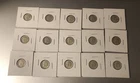 Roosevelt Silver Dime Lot of 15 -  90% Silver 1964