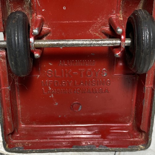 Slik-Toys Delivery Truck 1950’s By Lansing Made In The USA Vintage Green #9602 - 第 9/9 張圖片