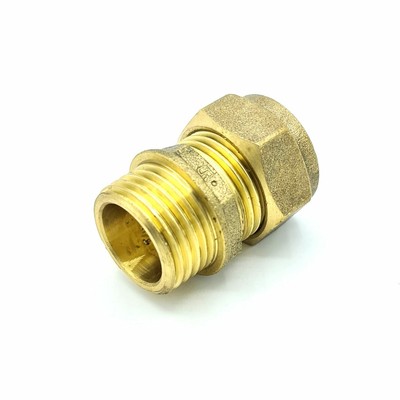 15mm x 1/2" mâle compression conique coude 15mm x 1/2" mâle compression conique coude