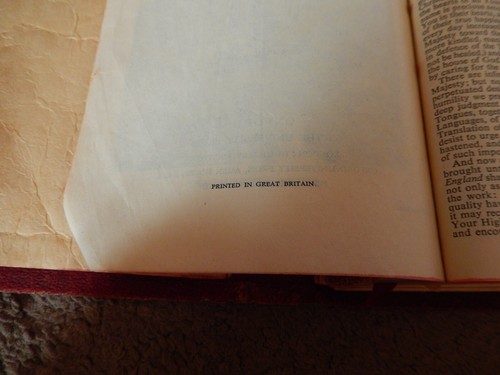 Antike G&R Bibel von Oxford University Press London England 1937 übersetzt - Bild 11 von 24