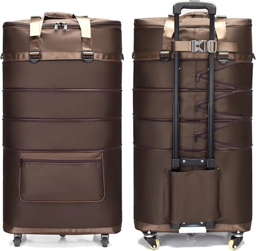 ELDA Expandable Collapsible Luggage Bag Foldable Extra Large Suitcase Duffel Bag - Bild 9 von 29