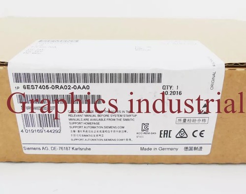 NEW Siemens 6ES7 405-0RA02-0AA0 6ES7405-0RA02-0AA0 New Expedited Shipping - Picture 1 of 4