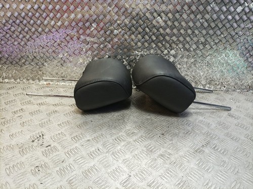 BMW X5 24V E3 6 DOHC 2002 2er SET KOPFSTÜTZEN VORNE LEDER - Bild 3 von 6