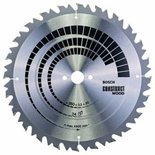 Bosch 1x Lama per sega circolare PRO Wood per seghe da banco (per Legno tenero, 