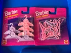 Barbie vintage 1996 clip hangers Accessories New in original packaging Extras