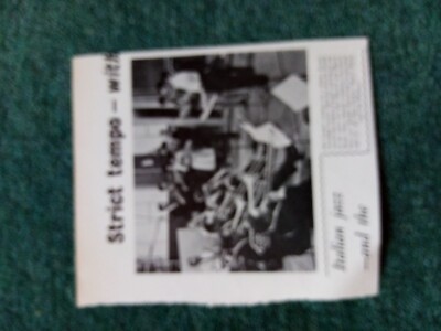 El28 Ephemera 1963 Jazz Bild Bob Leaper Bobby Rydell Rex Morris Harry Klein