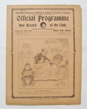 TOTTENHAM HOTSPUR v FULHAM Reserves 1923/1924 (15/3/24) VG Condition Programme