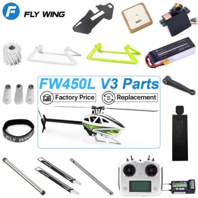 Fly Wing FW450L V3 RC accessori elicottero telecomando maniglia batteria motore