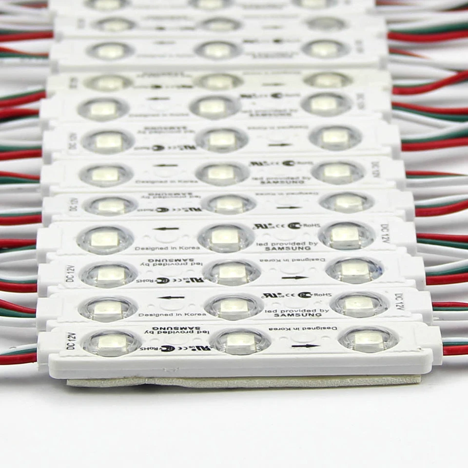WS2811 IC 3LED 5050 RGB LED String Light Module Pixel Addressable Waterproof 12V - Image 4 of 4