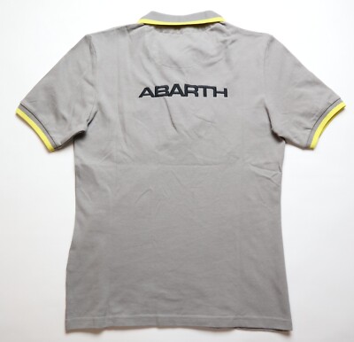 T-Shirt Abarth Scorpion Nera Per Uomo, 100% Cotone, Taglie S-3XL