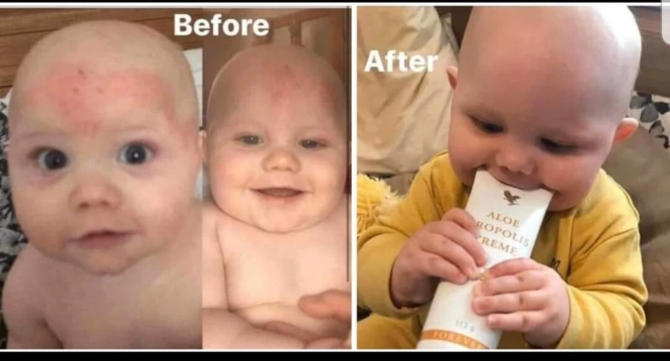 Paquete de 2 - Crema Enhance Forever Living Aloe PROPOLIS para piel de belleza Exp. 2029 Foto 2 de 3