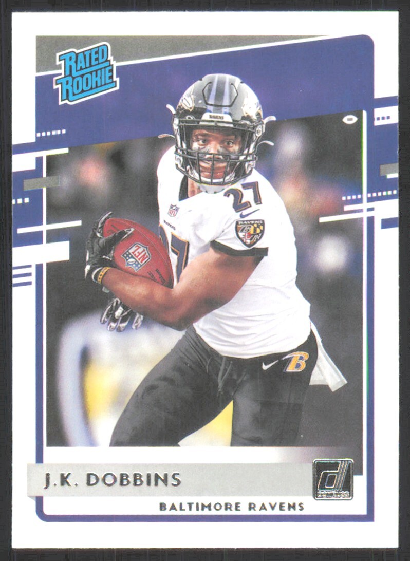 2020 Panini Donruss Rated Rookie RC J.K. Dobbins #311