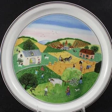 Villeroy Boch DESIGN NAIF Wall Plate Summer GREAT CONDITION
