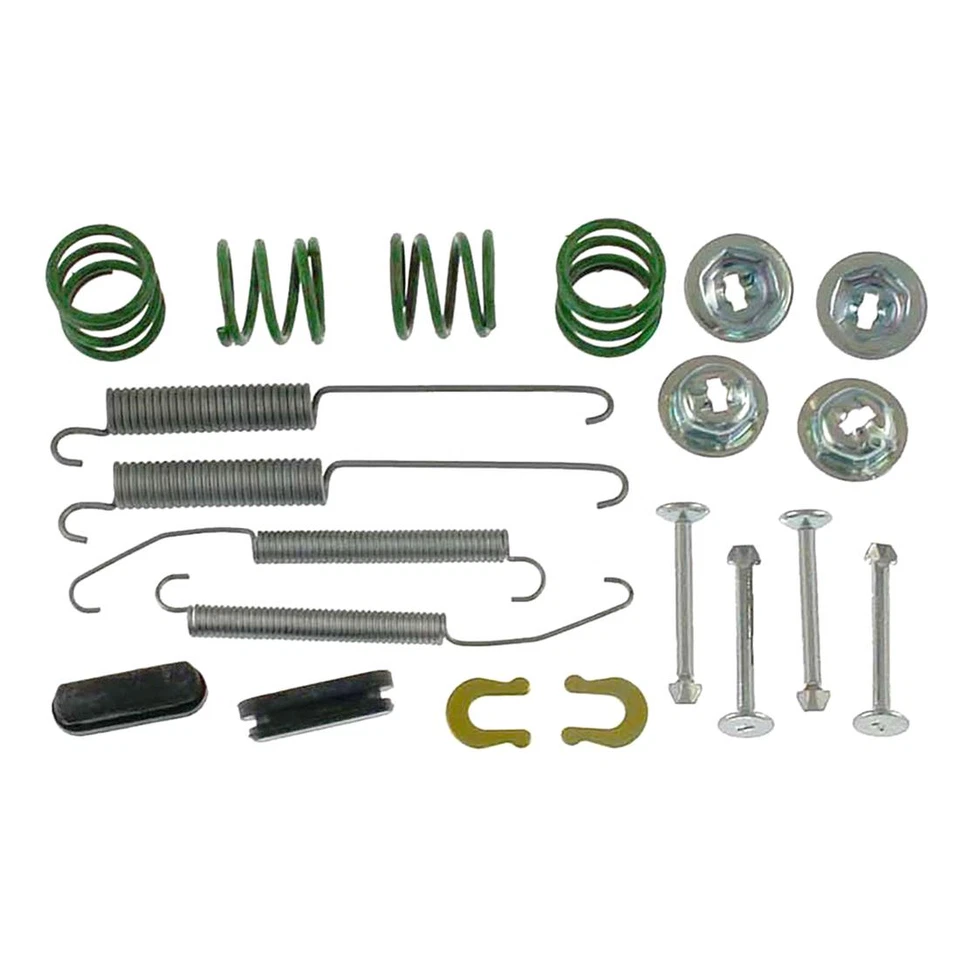 Kit de resorte de herrajes y zapatas de freno trasero para Geo Spectrum 1989 - Raybestos Foto 4 de 4