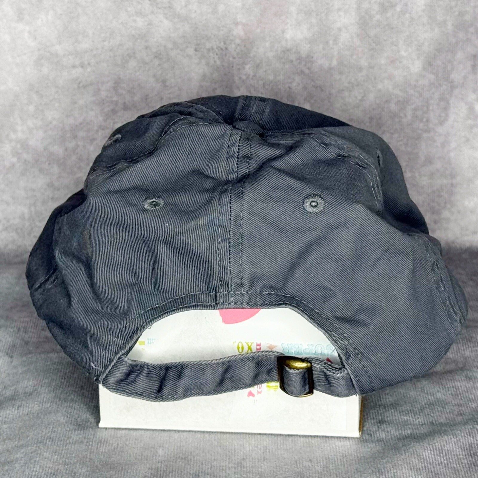 Open Road Dog Mom Baseball Cap Hat Dark Gray 100% Cotton Adult One Size EUC