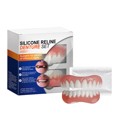 Instant Smile Teeth Handgefertigter oberer kosmetischer Ersatzzahntrainer zur Au
