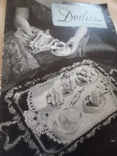 Doilies Book No. 201 1943 The Spool Cotton Company crochet craft booklet