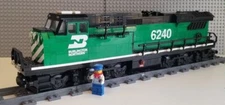 Custom Train Burlington Northern ES44ac Engine -PLEASE READ ITEM DESCRIPTION-