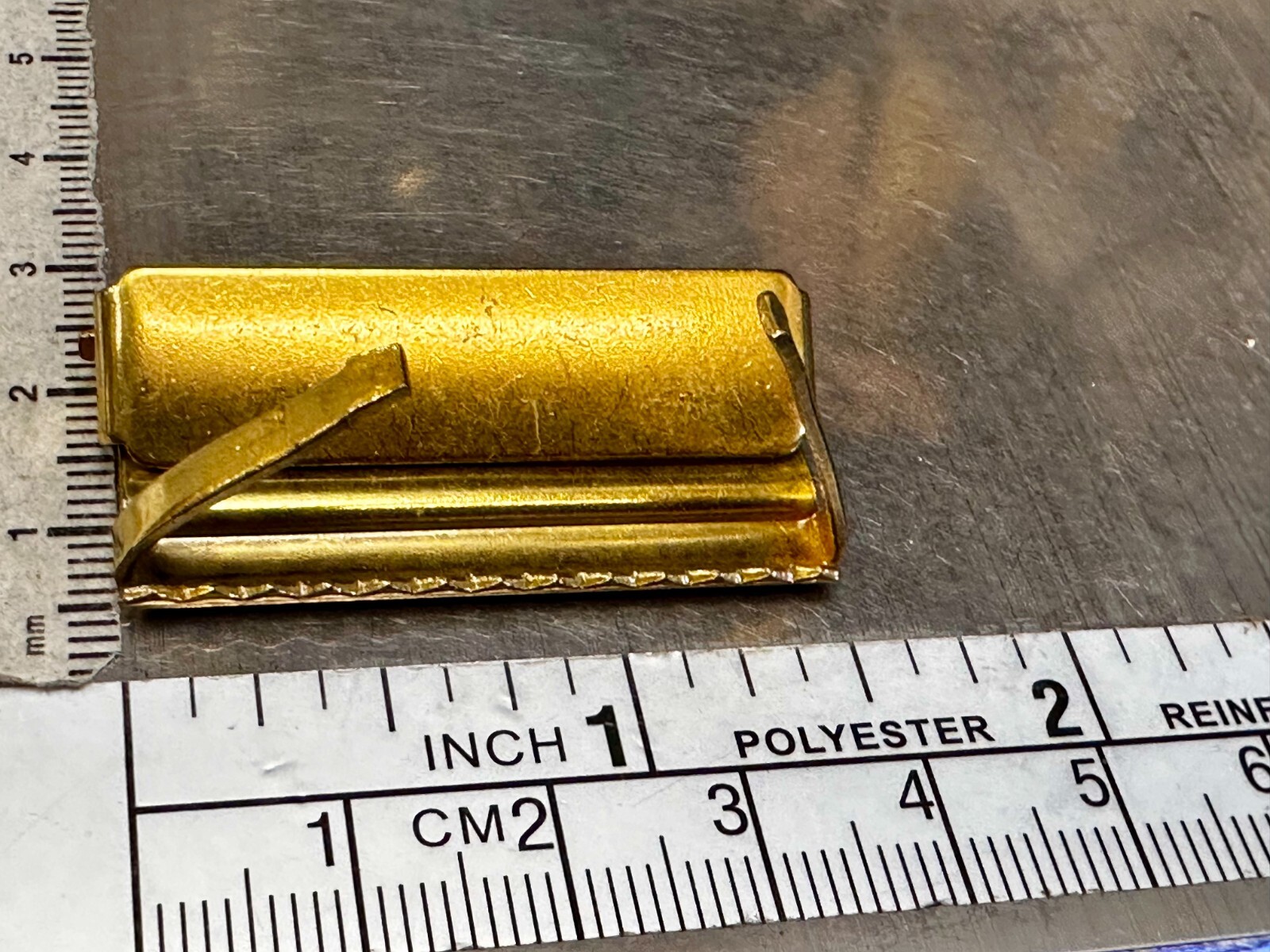 1.5" Grip Tip Belt Suspender Adjuster Slider Replacement Belt Buckle Part