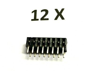 Molex, 087264-1652,16pol. Buchsenleiste, abgew.16pol,Gold, 2 mm Molex, 12 Stück 