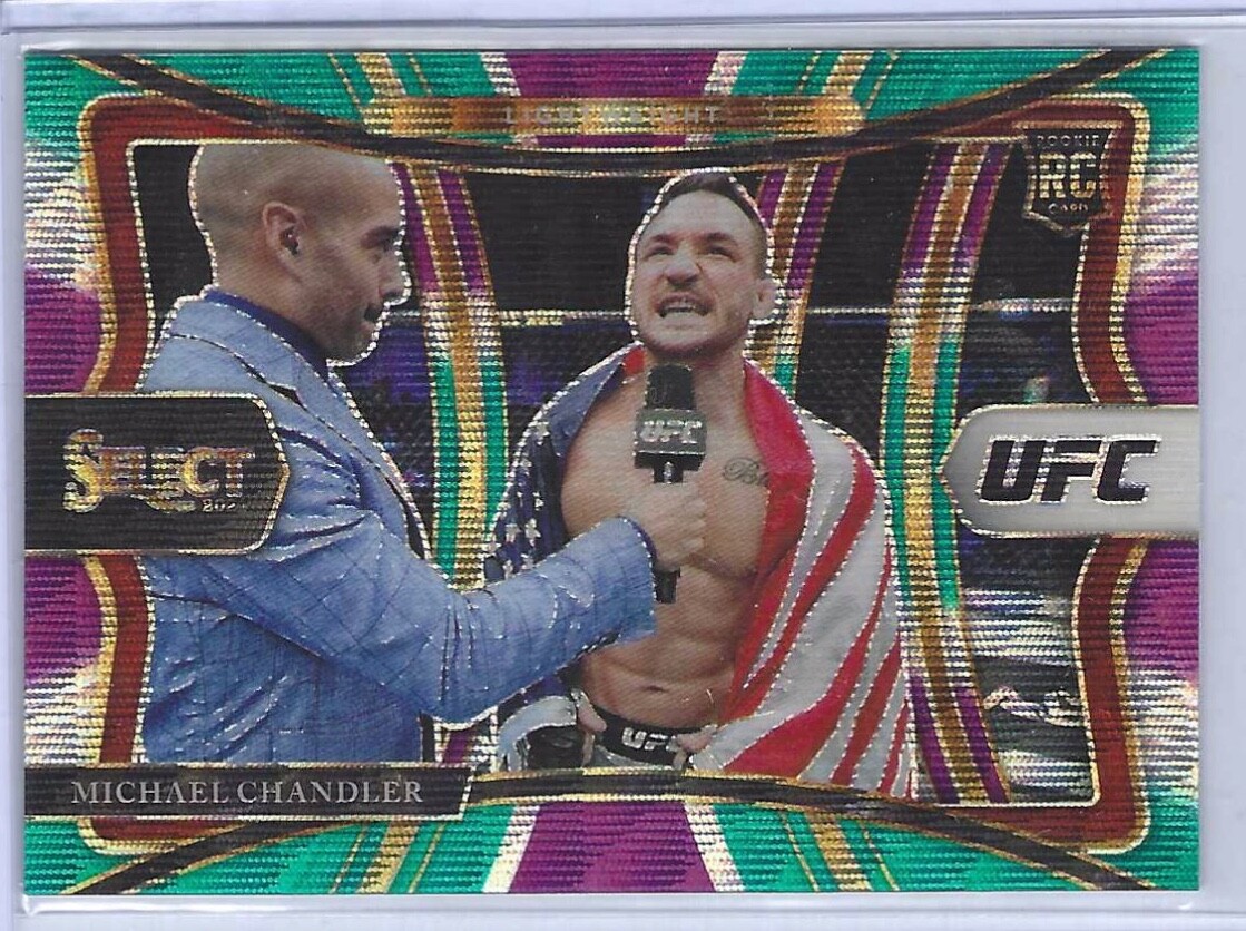 MICHAEL CHANDLER 2021 PANINI SELECT PREMIER LEVEL TRI COLOR PRIZM RC #183