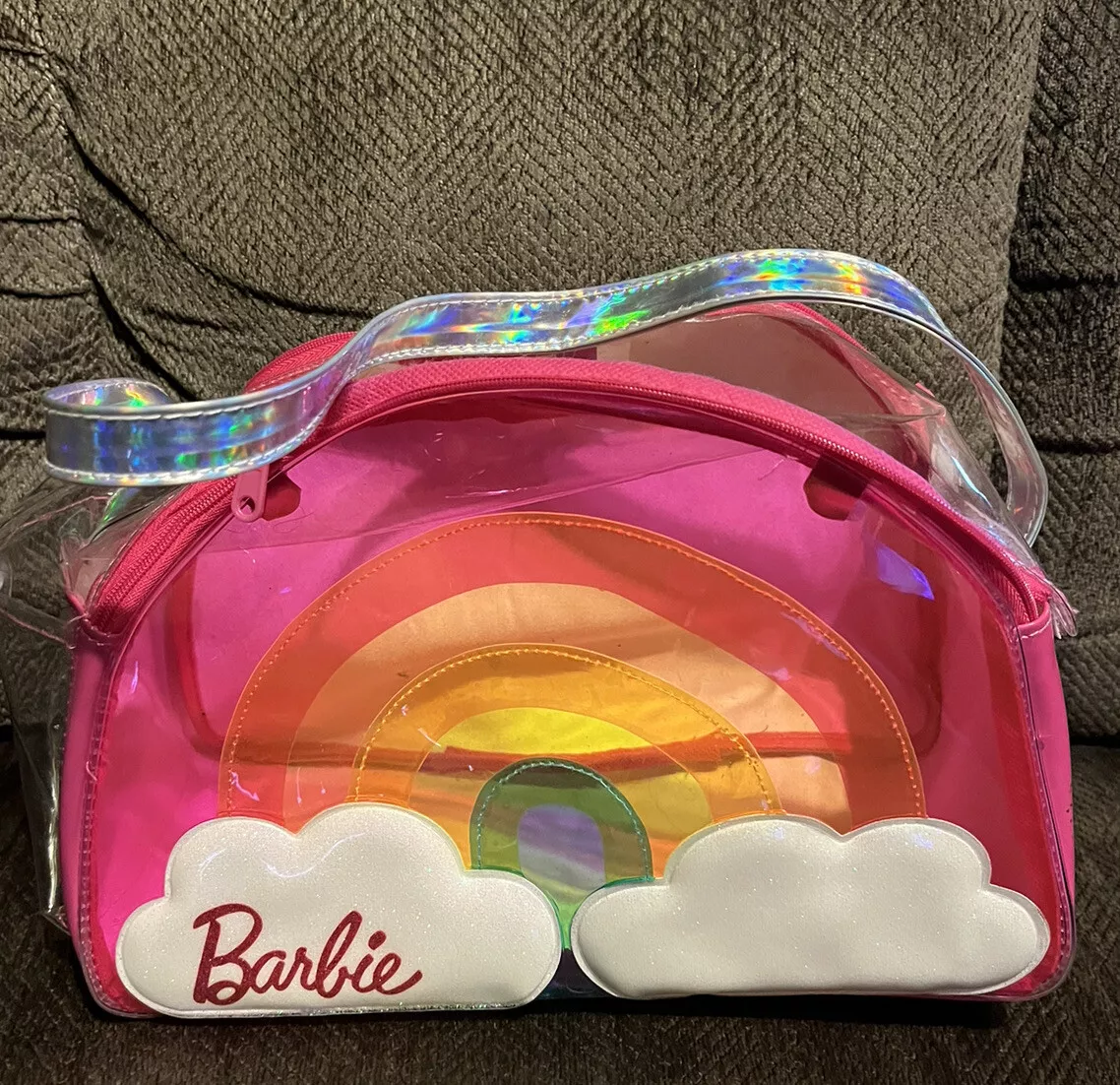 Rainbow clear purse hotsell