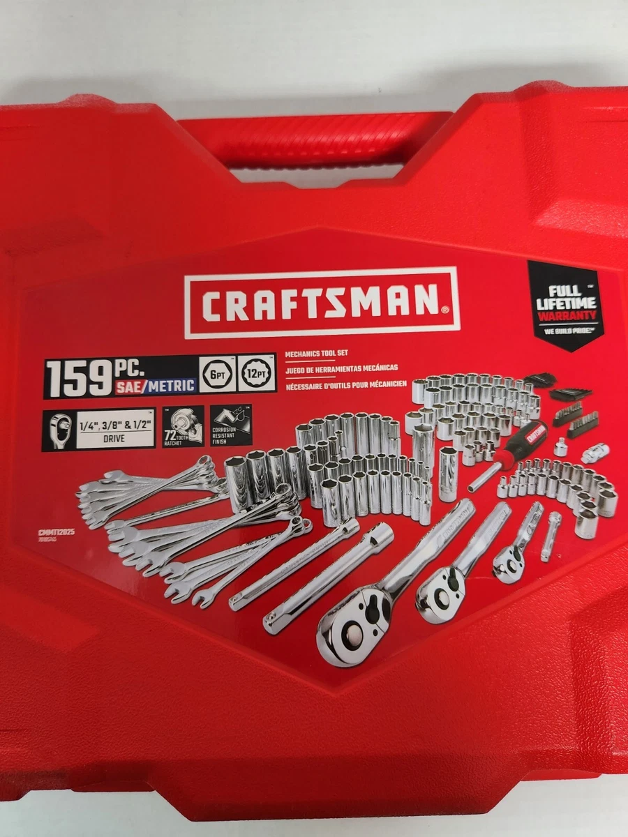 Craftsman 159 piece mechanics tool set deals