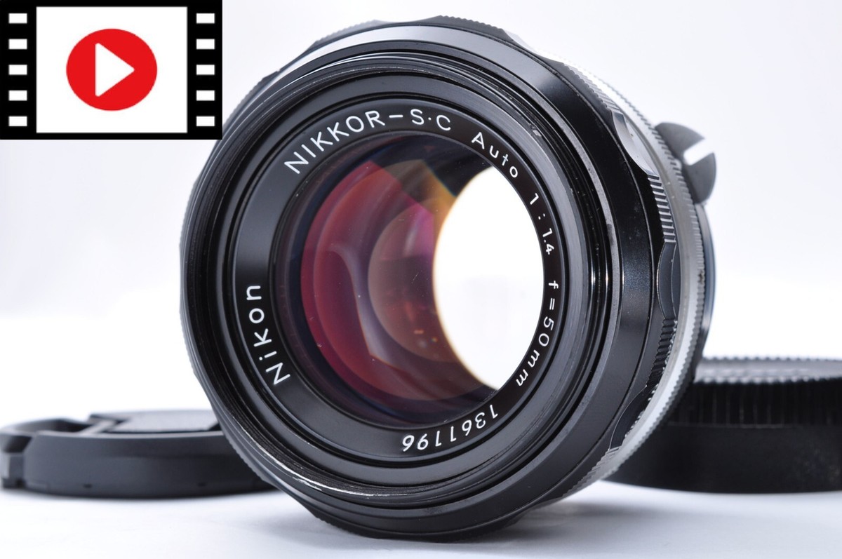 1.4 Ais Nikon Nikkor Sc Auto 50mm F1 Tested Nikon Nikkor SC Auto
