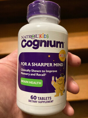 Natrol Kids Cognium Brain Health 60 Tablets