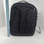 Manfroto Backpack Bag Photo Photographer Camera Lens Black Zipper Adjustable ￼