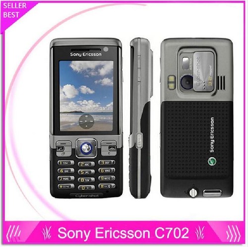 Original Sony Ericsson C702 Cellphone GPS 3G Bluetooth Mobile Phone Unlocked  - Afbeelding 1 van 8