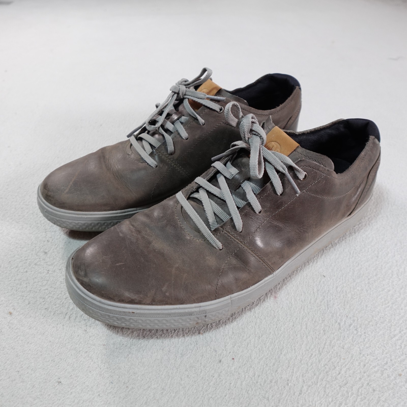 Merrell Shoes Uomo 14 Grigio Barkley Scamosciato Newbuck Pelle Sneaker Outdoor