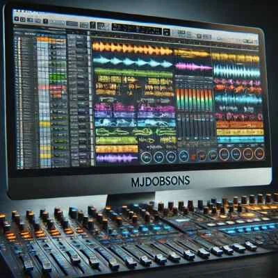 MJDOBSONS Software de edición de audio multipista y notación musical - CD grabador y rastreador