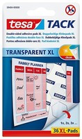 36 Xl Pads Tesa Tack Doppelseitige Klebepads Transparent 59404 Klebepad