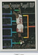 1994 topps gold refracter michael jordan card reigning playoff mvp $$$$$rare SP