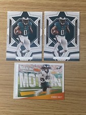 2023 PANINI ROOKIES & STARS DANDRE SWIFT MAN IN MOTION & BASE LOT OF 3 EAGLES