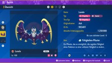Non Shiny Lunala 6IV | Pokemon Karmesin / Purpur / Scarlet / Violet