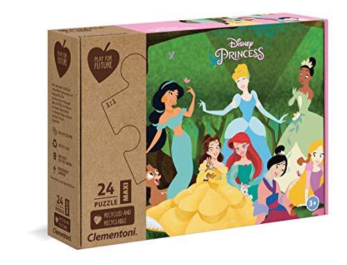 Clementoni - 20257 - Disney Princess - 24 Maxi Pieces - Made In Italy - 100 Rec - Picture 1 of 3