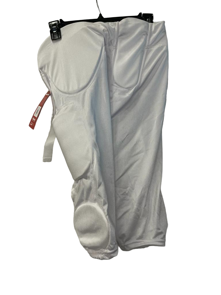 Riddell Youth Boys Integrated Football Pants 7 Pads and Belt White XS