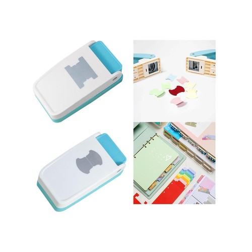 Tab Punch Embossing Tool Craft Paper Punch Loose Leaf Separator DIY