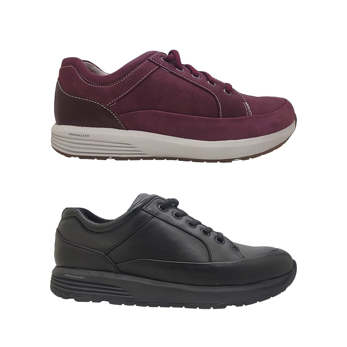 Rockport Tru Stride Pro Walker Womens Shoes Leather Everyday Walker Lace Up  Comf