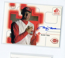 Rob Bell 1999 UD SP Signature Edition Autograph Certified On Card Auto