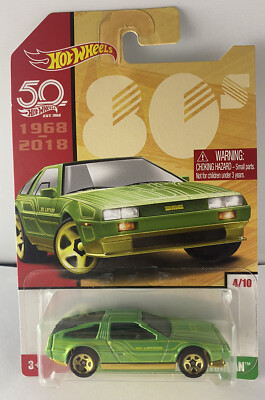 Hot Wheels THROWBACK SERIES 2 DMC Delorean 4/10