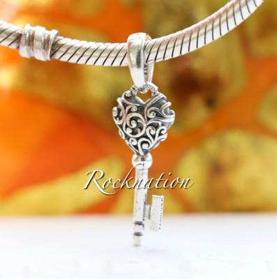 Authentic Pandora Regal Key Pendant 