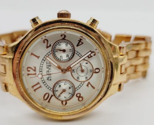 Women's Watch August Steiner Rose Gold-Tone New Battery round face AS8039RG - Picture 3 of 7