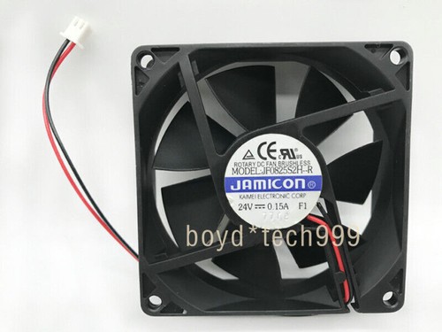 1 Pcs For jamicon JF0825S2H-R JF0825B2H-R Server Fan DC 24V 0.15A 80X25mm 2-Pin - Photo 4/5