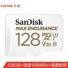 SanDisk 128GB TF Card MAX ENDURANCE V30 U3 Dash Cam Security SDSQQVR